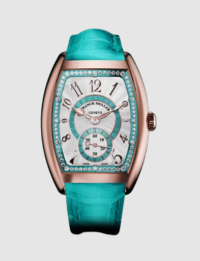 Review Franck Muller Cintree Curvex Ladies Cintree Curvex Rehaut Replica Watch for Sale Cheap Price 7500 S6 D 1R REH 1R Blue